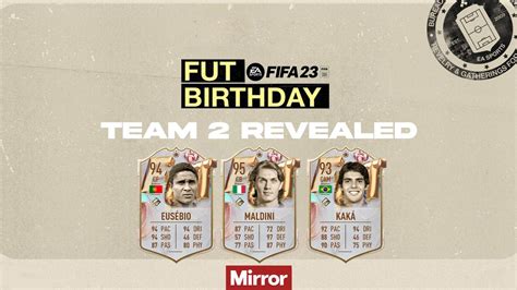 fut birthday fifa 23 team 2|FUT Birthday Team 2: All Cards, Icons & more